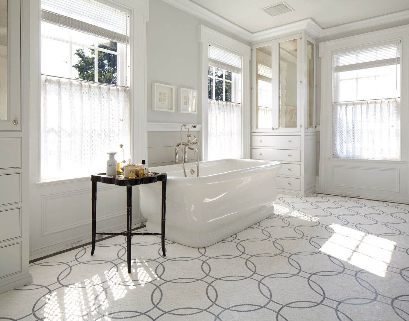 Stone tile, Bathroom, Fixtures, Free standing Tub , Palm Beach, South Florida