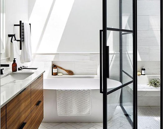 Steel Shower Door Palm Beach, South Florida